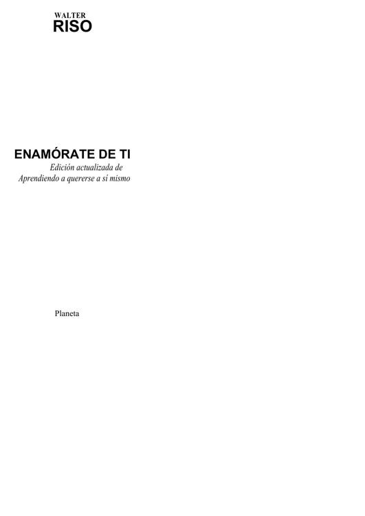 Enamorate de ti